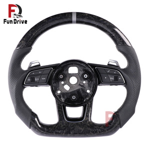 <span class=keywords><strong>Volante</strong></span> de Fibra de Carbono Forjado Personalizado para <span class=keywords><strong>Audi</strong></span> A1 <span class=keywords><strong>A3</strong></span> 8V 8P A4 B7 B8 B9 A5 B9 A6 C6 A7 C7 C8 A7 A8 B6 D4 Rs3 TTS S5 B8.5 - Product Image 3