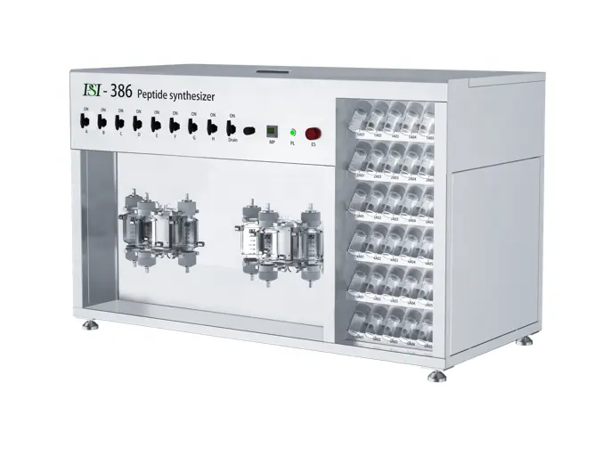 DL-PSI-386 Six-channel Automatic Peptide Synthesizer tirzepatide peptide pharmaceutical grade