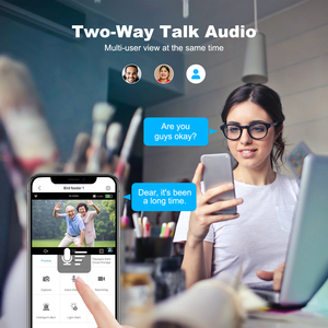 Alexa กล้อง WiFi อัจฉริยะรองรับ icsee 4MP 2K, กล้องวงจรปิด5MP 5000mAh แบตเตอรี่4G ใช้ได้กับเรา EU เวอร์ชัน IPC - Product Image 5