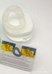 Appareil <span class=keywords><strong>anti</strong></span>-ronflement, solutions efficaces pour arrêter de ronfler, matériau en silicone confortable, embout buccal réglable pour la nuit - Product Image 4