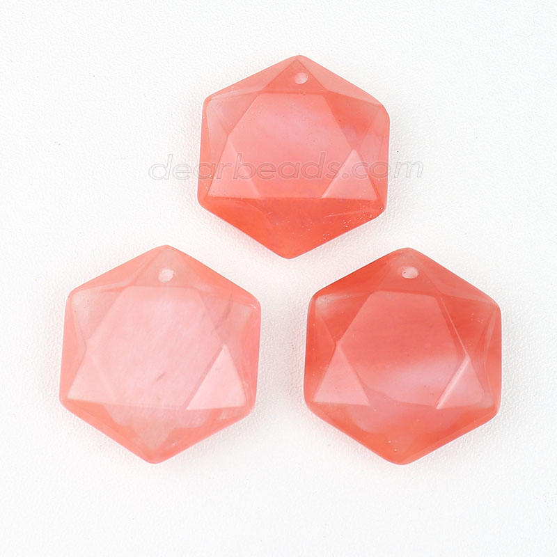 ควอตซ์สีแดง cherrry