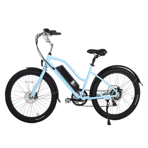 Bicicleta Eléctrica con Cuadro de Aluminio y Ruedas de 26 Pulgadas, Motor Trasero de 250W, EBB01 - Product Image 5