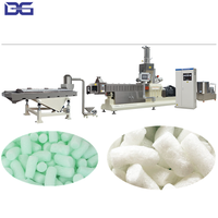 Ligne de production de matériau de remplissage lâche à base d'amidon de maïs, machine à mousse pour emballages biodégradables