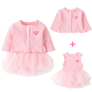 <span class=keywords><strong>Ropa</strong></span> para gatear para niña recién nacida, bolso de bebé, falda de malla, traje infantil de primavera y verano para 0 a 1 años - Product Image 1