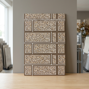 กระเบื้องบุผนังเซรามิกแบบมันเงา Vistaar ขนาด 300x600 มม. ลายอิฐทราย สำหรับผนังภายใน ทนกรด - Product Image 5