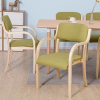 Chaise de salle à manger moderne et polyvalente en bois massif Mobilier de maison pour appartement Salon Villa Restaurant Table à manger en bois Ensemble de chaises