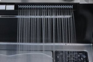 Large Single Bowl Kitchen Sink <b>Scratch</b> Resistant Embossed 304 Stainless Steel Sink With Pull Out Faucet Thickened - Product Image 3