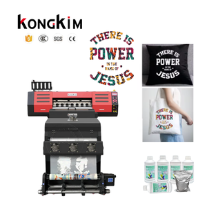 Impresora DTF Kongkim de 60 cm (24 Pulgadas), Impresora DTF de Doble Cabezal con Horno Secador, Máquina Agitadora de Polvo, Sistema de Agitación de Tinta Blanca - Product Image 5