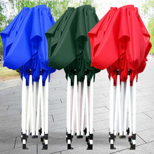 Púrpura 6x6 Tienda inflable de 2 habitaciones Eventos al aire libre Capacidad para 4 personas Pantalla Concierto Fiestas Cocina Trabajo Ice Hut Impermeable - Product Image 1