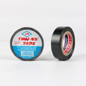Ymw Yangdong Pvc Insulating <b>Tape</b> 17mm X 10m Black Electrical Wire <b>Binding</b> <b>Tape</b> Waterproof Pressure Sensitive - Product Image 1
