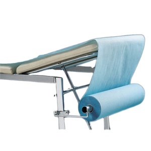 Drap de lit Non tissé <span class=keywords><strong>jetable</strong></span> bleu/blanc/rose, rouleau de drap de lit chirurgical - Product Image 1