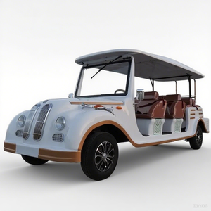 HKBG Nouveau Bus Touristique Classique Personnalisé à Longue Autonomie, 11 Places, Batterie au Lithium Sans Entretien, Moteur Arrière - Product Image 1