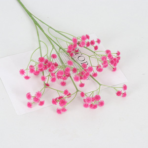 Flores de Látex Gypsophila Real Touch Feitas à Mão Brancas para Volta às Aulas Modernas da Marca YUNJIN Preço de Atacado de Fábrica - Product Image 6