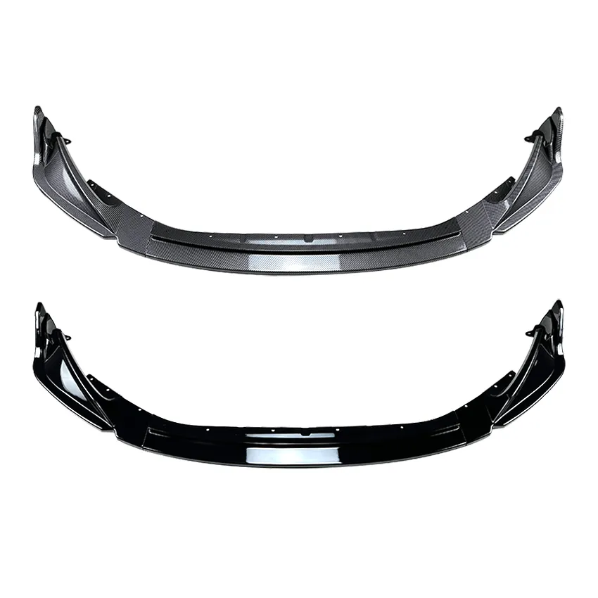 AMP-Z Hot Sale Factory Price Alta Qualidade Brilhante Preto Frente Bumper Lip Splitter Para BMW M3 G80 M4 G82 2021 +