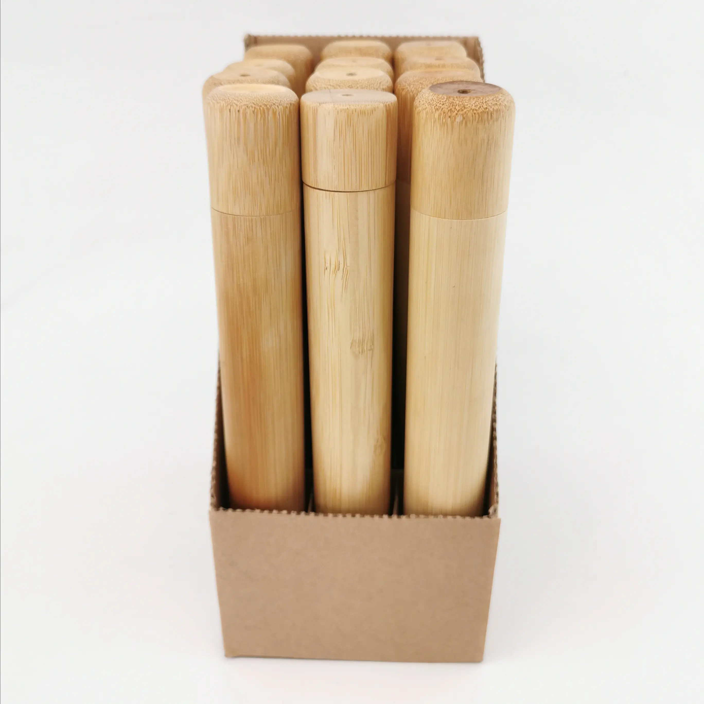 OEM доступный бамбуковый чехол для зубной щетки, бамбуковый чехол