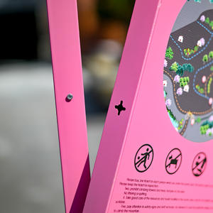 Panneau routier panoramique personnalisé, signalisation de sol en métal, peinture de cuisson, signalisation rapide de style minimaliste - Product Image 4