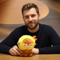 Peluche Anoeo Supplier's de 12 pouces, crevette chiot à nez rouge, en coton PP, mignonne, unisexe, anti-stress, Thanksgiving