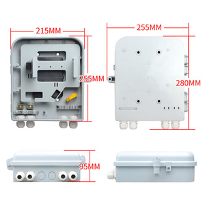 16 Core 1:16 Cassette Splitter Box <span class=keywords><strong>2x2</strong></span> Salida FTTH Caja de distribución de fibra óptica Poste/Montaje en pared 5 años de garantía OTB FDB - Product Image 5
