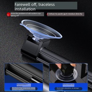 Lega di alluminio polo titanio argento rivestimento tessuto pieghevole retrattile <span class=keywords><strong>parabrezza</strong></span> auto automatica <span class=keywords><strong>parasole</strong></span> - Product Image 6