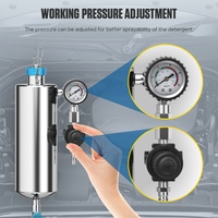 Nettoyeur d'injecteurs de carburant AUTOOL C100 sans démontage, système de test et de nettoyage des injecteurs de carburant essence