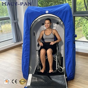 Chambre hyperbare horizontale souple <span class=keywords><strong>MACY</strong></span>-PAN 1.3 ATA HBOT avec concentrateur d'oxygène pour soins à domicile des personnes âgées, certifiée CE - Product Image 1