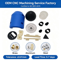Pièces en plastique usinées CNC en acier inoxydable, nylon, PP, PVC, PEEK, PTFE, ABS avec services de tournage et de fraisage de précision