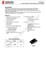 TDA7851 TDA7851L HZIP-25 Chip Amplificador de Potencia de Audio de Puente Cuádruple Mosfet de 4 x 48W para Radio de Coche