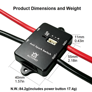 Interrupteur anti-étincelles ESC, module électronique d'élimination d'arc, éliminateur d'arc pour la protection du contrôleur de moteur K75 - Product Image 4