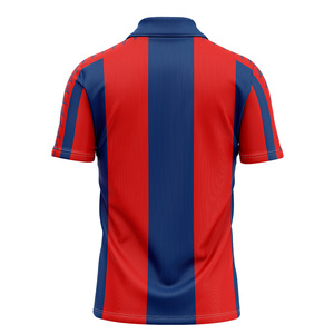 Kaos Jersey Retro Stripe Sepak Bola Custom, Kaos Sepak Bola Dry Fit Bernapas Custom Nama dan Nomor - Product Image 2