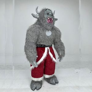 Máscara Inflable Unisex de Krampus de 2.6m, <span class=keywords><strong>Disfraz</strong></span> Realista de <span class=keywords><strong>Bestia</strong></span> Monstruosa para Halloween, Actuaciones y Fiestas, para Adultos - Product Image 4