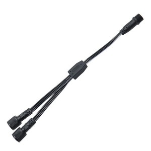 Y Type T Type Connector 2 5 Core PVC Outdoor LED Lighting Cable <b>Adapter</b> <b>Plug</b> In Waterproof Wiring Junction - Product Image 1