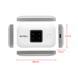 Factory Good Price A8 LED Equipment Type-C <b>4G</b> 5G Portable Unlocked <b>Router</b> <b>SIM</b> Card Slot Mini 3000mAh Pocket WiFi <b>4G</b> <b>Router</b> Mifis - Product Image 6