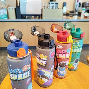 Spacecraft Astronaut Drinking Cup 700ml Reusable With Strap For Students Outdoor Use - Product Image 4
