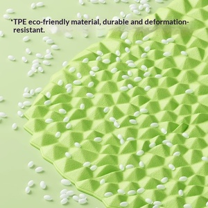 Tapis de <span class=keywords><strong>massage</strong></span> des pieds 63*45cm & Tapis de pédalage – Outil magique pour les employés de bureau pour soulager la fatigue, lavable, design sportif/nordique - Product Image 5