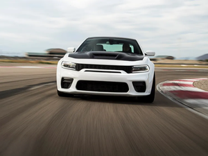 Kit carrosserie aérodynamique complet de style HNS en ABS pour <span class=keywords><strong>Dodge</strong></span> Charger <span class=keywords><strong>SRT</strong></span> Widebody <span class=keywords><strong>2021</strong></span>+ - Lèvre avant, jupes latérales, lèvre arrière, spoiler - Vente en gros - Product Image 2