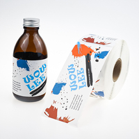 Conception de logo personnalisée professionnelle, impression d'étiquettes pour flacons d'huiles essentielles, étiquettes imperméables pour cosmétiques, impression d'emballages