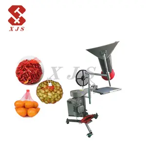 Máquina profissional de amarrar uva e frutas vegetais para embalagem de sacos