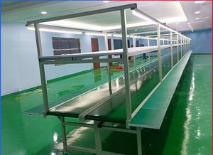 Chariot de manutention mobile à tubes dissipateurs de charge statique <span class=keywords><strong>Kaizen</strong></span>, étagères industrielles, établi pour ligne d'assemblage en usine - Product Image 4