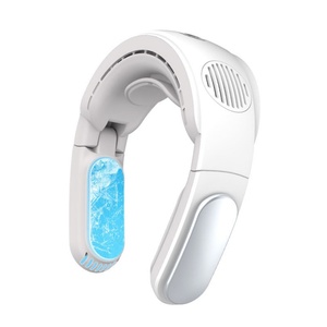 Nouveau ventilateur de cou rafraîchissant sans fil, portable, pliable, USB, mini-ventilateur de cou pour extérieur - Product Image 6