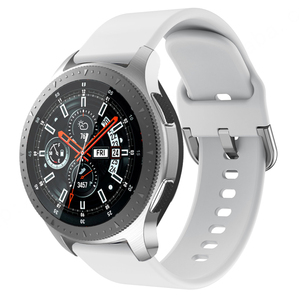 Huanlong สายนาฬิกาซิลิโคนอเนกประสงค์20มม. สำหรับ Samsung Galaxy Watch/amazfit Stratos 2 2S สายรัดข้อมือนุ่ม - Product Image 2