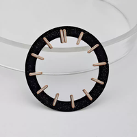 Nouveau cadran de montre squelette de 31 mm, cadran squelette style chêne étoilé, cadran de montre vert lumineux, pièces de modification pour mouvement NH70/NH72