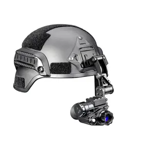 실외 탐사를 위한 헬멧 장착형 적외선 열화상 카메라 구조 단안 야간 투시경