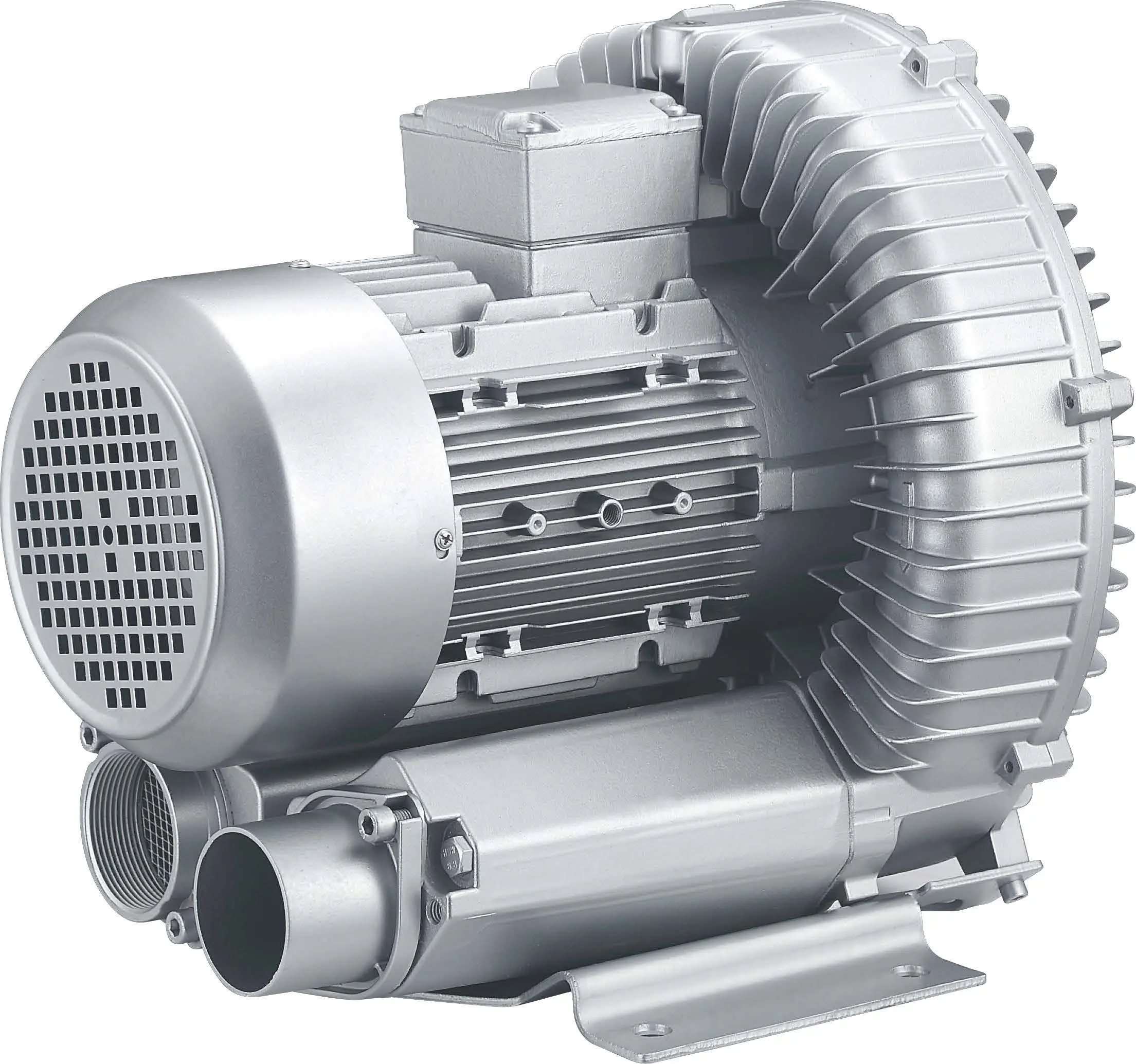 2.2KW anel lateral canal ventilador alta pressão anel ventilador vácuo ar bomba alta hp ar ventilador