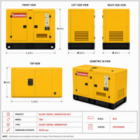 25KW 32KVA 32kw 200kw 10kva 15kva 20kva 100kva 1000kva Stromerzeuger Dieselgenerator Schallgedämpfte Dieselgeneratoren
