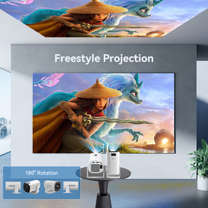 Nuevo Proyector Portátil Desmontable con Baterí<span class=keywords><strong>a</strong></span> Recargable, Mini Inteligente con Sistema Android 11, WiFi 6 Inalámbrico, Películas HD 720P 4K, para Exteriores - Product Image 6