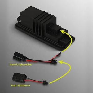 JiaChi fábrica Auto accesorios de coche bombilla Led luz de matrícula de alta calidad 6500K para Volkswagen LED lámpara impermeable 12V <span class=keywords><strong>blanco</strong></span> - Product Image 2
