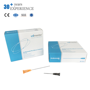 Microcánula de 22G <span class=keywords><strong>50mm</strong></span>, Microcánula de <span class=keywords><strong>25G</strong></span> con Punta Roma de 18G <span class=keywords><strong>50mm</strong></span> 70mm con Aguja de Punción - Product Image 1