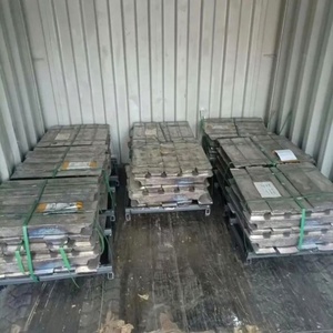 แท่งตะกั่วบริสุทธิ์สูง 99.5% ถึง 99.99% ผลิตภัณฑ์แท่งตะกั่วบริสุทธิ์จากการอิเล็กโทรไลซิส - Product Image 1