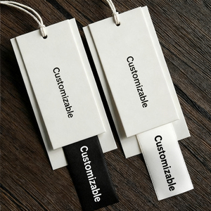 Quần Áo Mới treo tag <span class=keywords><strong>2025</strong></span> tùy chỉnh thương hiệu sang trọng quần áo độc đáo <span class=keywords><strong>2025</strong></span> dập nổi nhãn hàng may mặc treo tag - Product Image 1