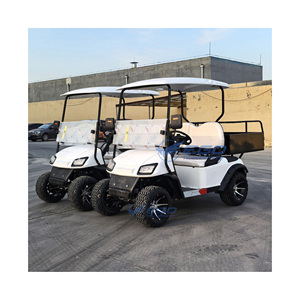 Carrito de Golf Eléctrico de 2 Plazas, Tipo Club Car, para 2 Pasajeros, con Motor y Compatibilidad con Combustible, Envío Gratis - Product Image 1